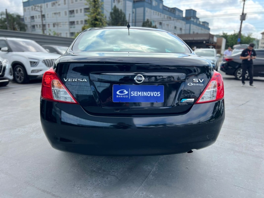 nissan versa 1.6 16v flex sv 4p manual 20145