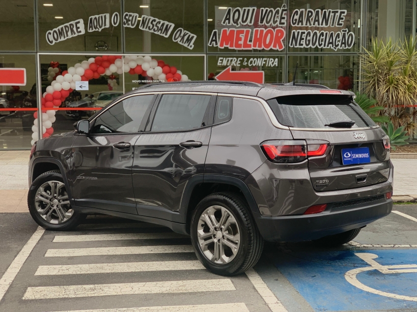 jeep compass 1.3 t270 turbo flex longitude at6 4p automatico 2024