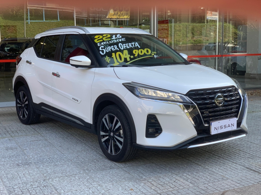 nissan kicks 1.6 16v flexstart exclusive xtronic flex 4p automatico 2022