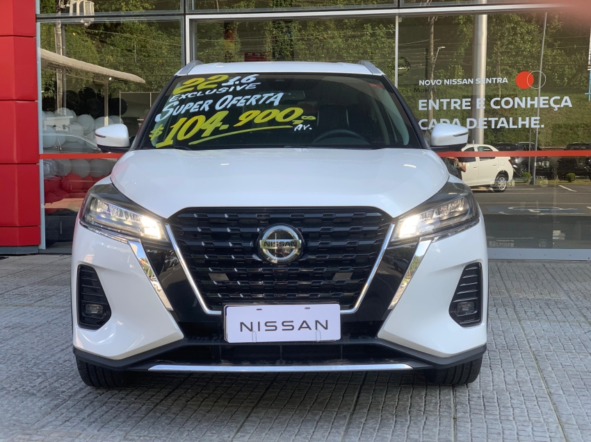 NISSAN KICKS 1.6 16V FLEXSTART EXCLUSIVE XTRONIC FLEX 4P AUTOMATICO 2022