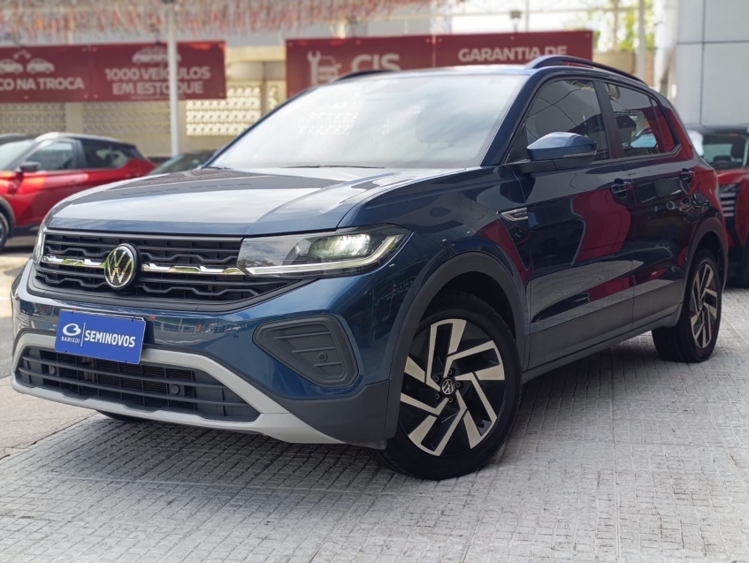 volkswagen t-cross 1.0 200 tsi total flex comfortline automatico 4p 20252
