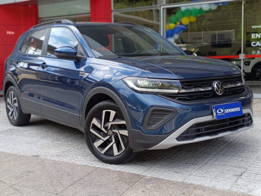 volkswagen t-cross 1.0 200 tsi total flex comfortline automatico 4p 2025