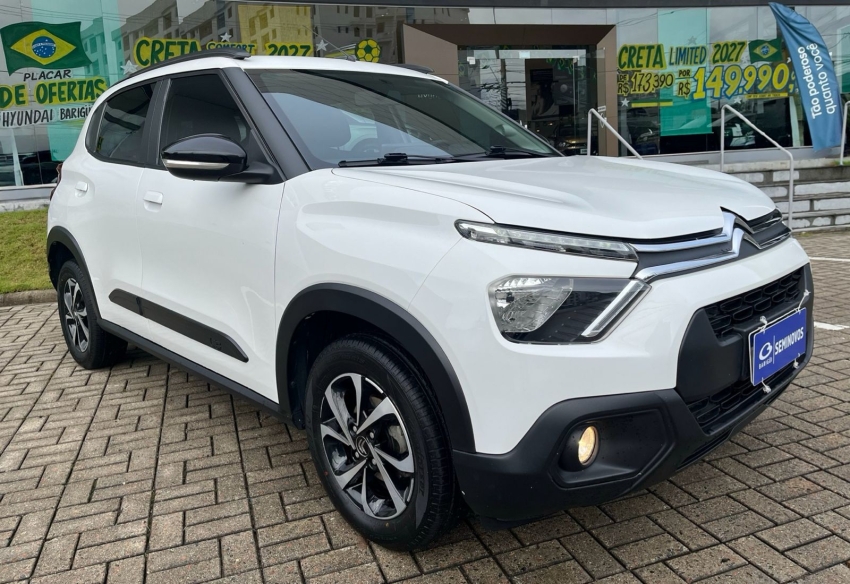 citroen c3 1.6 16v flex feel pack at6 4p automatico 2023
