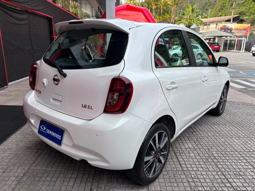 nissan march 1.6 sl 16v flexstart 4p xtronic flex automatico 20204