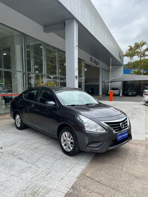 nissan versa 1.6 16v flex sl 4p manual 20165