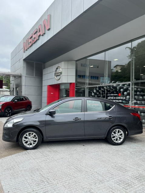 nissan versa 1.6 16v flex sl 4p manual 20163