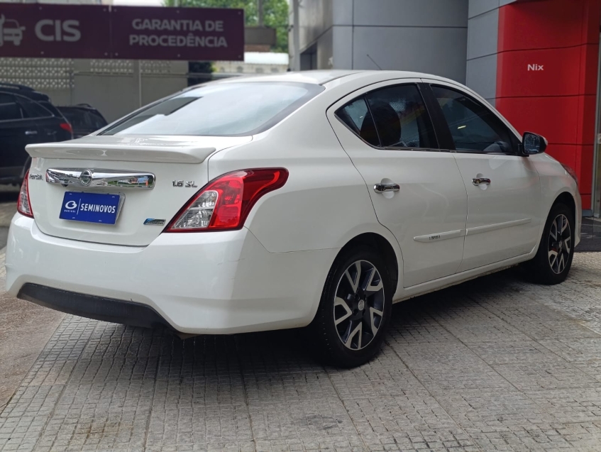 nissan versa 1.6 16v flexstart unique 4p xtronic flex automatico 20173