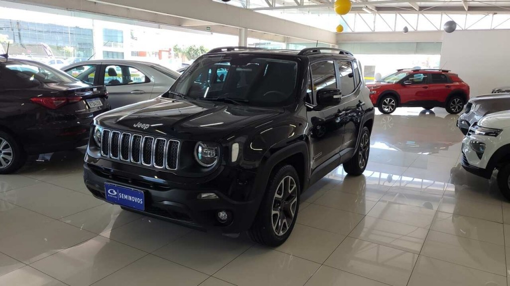 jeep renegade 1.8 16v flex longitude 4p automatico 2021