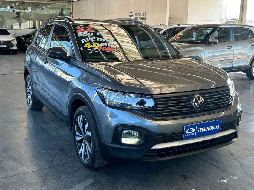 volkswagen t-cross 200 1.0 tsi at flex automatico 2022/22