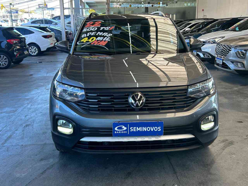 volkswagen t-cross 200 1.0 tsi at flex automatico 2022/22