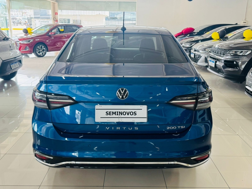 volkswagen virtus comfortline 200 1.0 tsi at flex automatico 2024/25