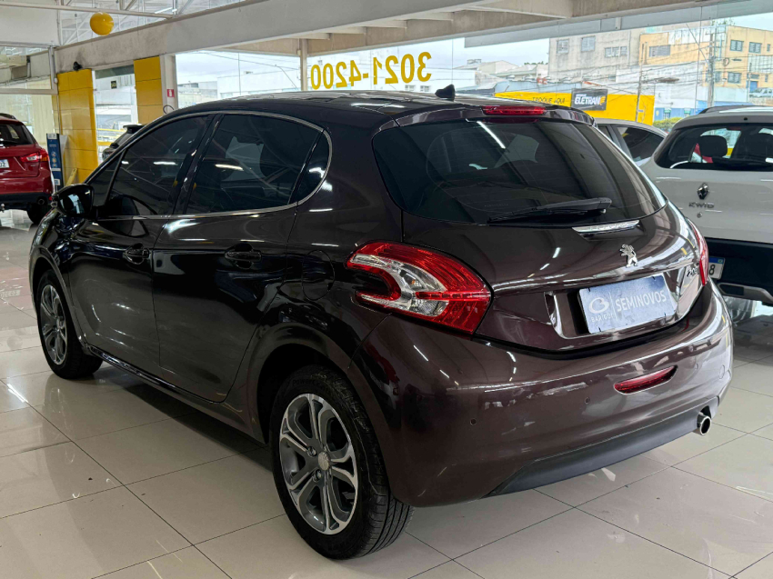 peugeot 208 griffe 1.6 16v at6 flex automatico 2016/16