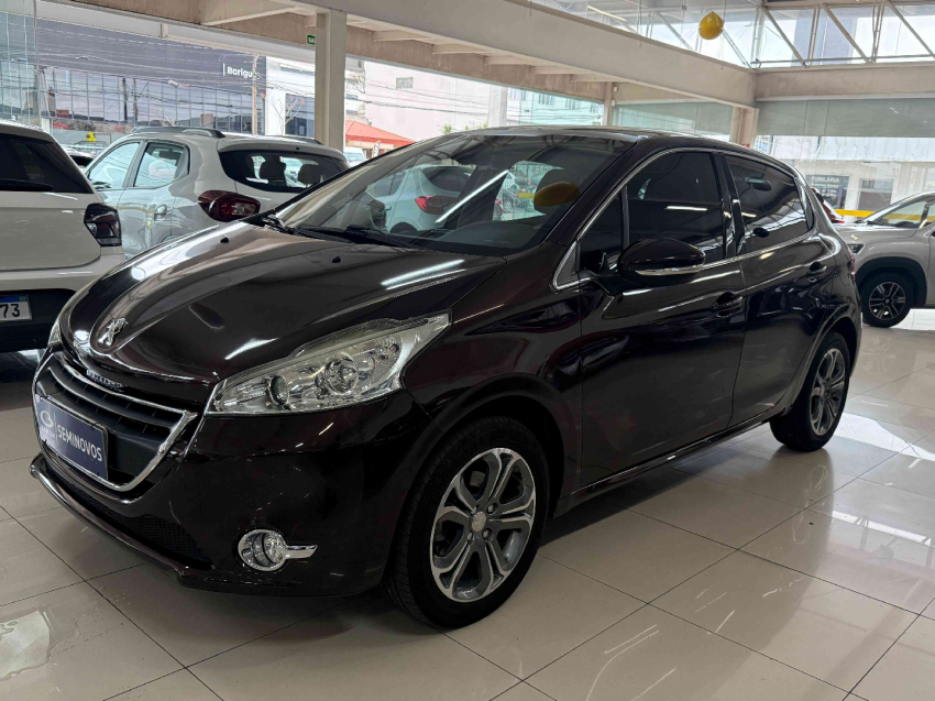 peugeot 208 griffe 1.6 16v at6 flex automatico 2016/16