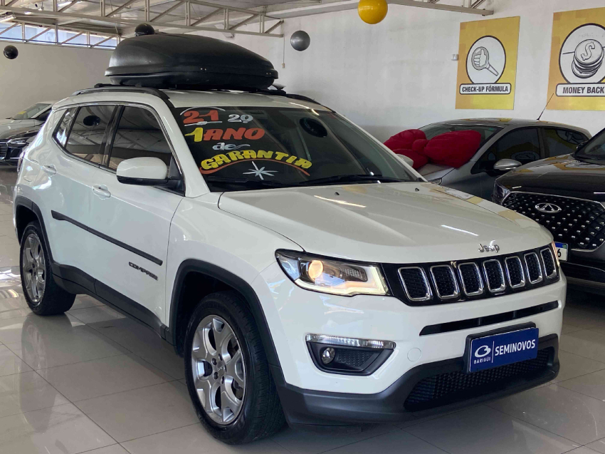 jeep compass longitude 4x2 2.0 16v at6 flex automatico 2020/21
