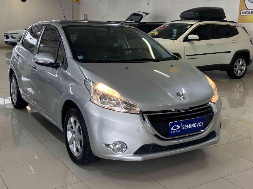 peugeot 208  allure 1.5 8v flex manual 2016/16
