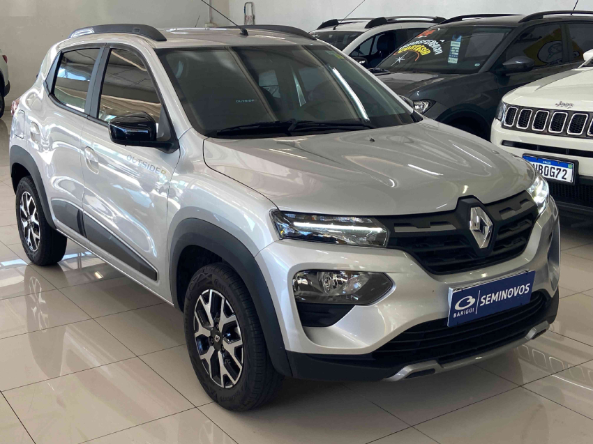 renault kwid  outsider 1.0 12v flex manual 2023/24