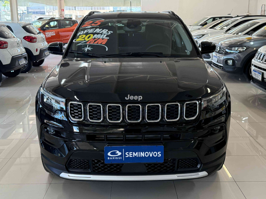jeep compass longitude t270 185hp flex automatico 2024/25