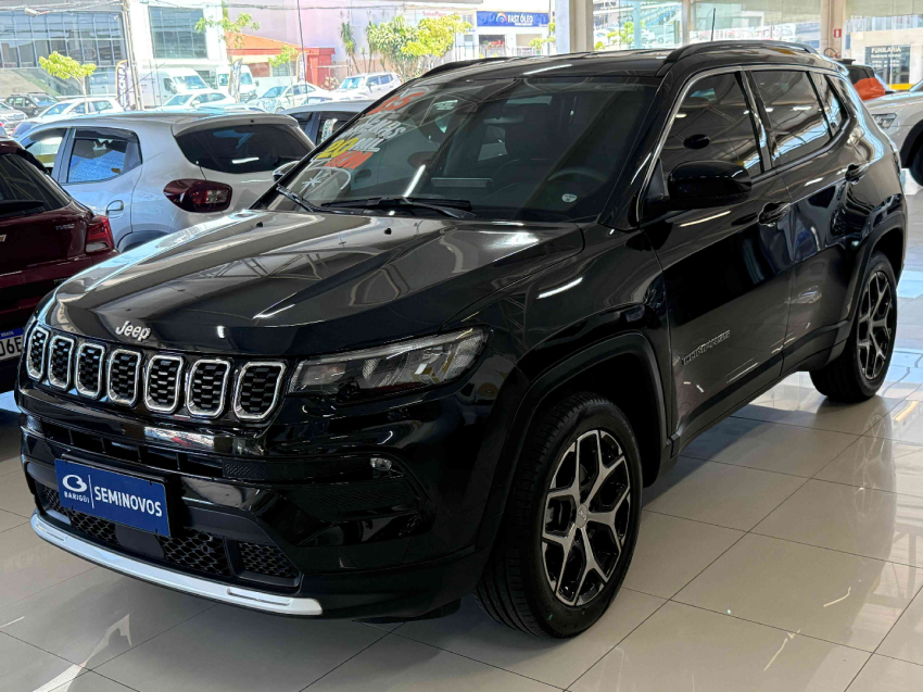 jeep compass longitude t270 185hp flex automatico 2024/25