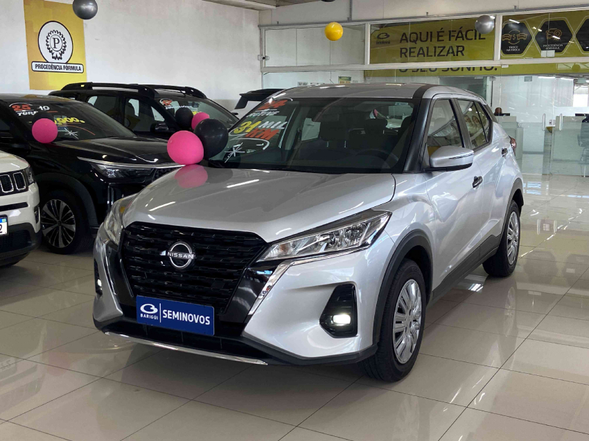 nissan kicks active 1.6 16v cvt flex automatico 2024/24