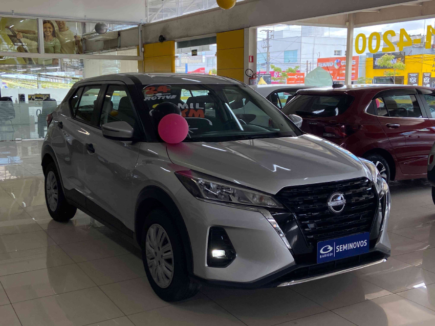 nissan kicks active 1.6 16v cvt flex automatico 2024/24