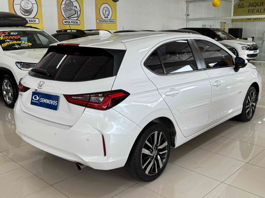 honda city  hatch exl 1.5 16v cvt flex automatico3