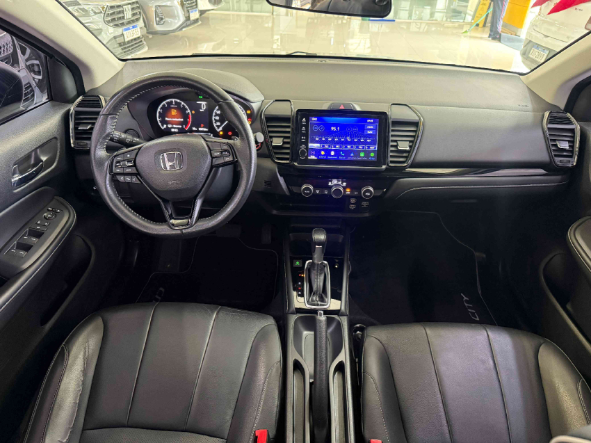 honda city  hatch exl 1.5 16v cvt flex automatico7
