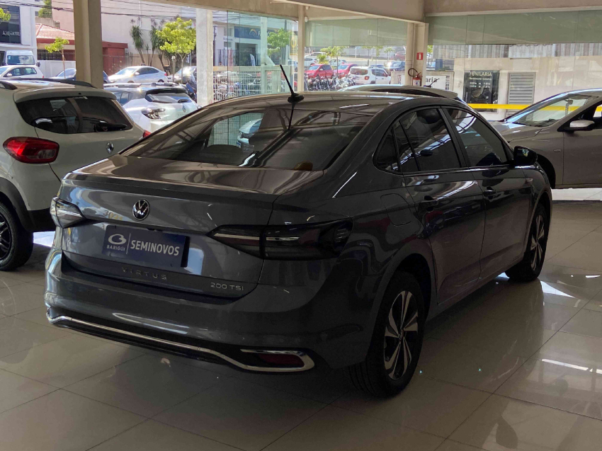 volkswagen virtus comfortline 200 1.0 12v tsi at6 flex automatico3