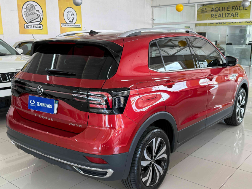 volkswagen t-cross  highline 250 1.4 tsi at6 flex automatico 2022/233