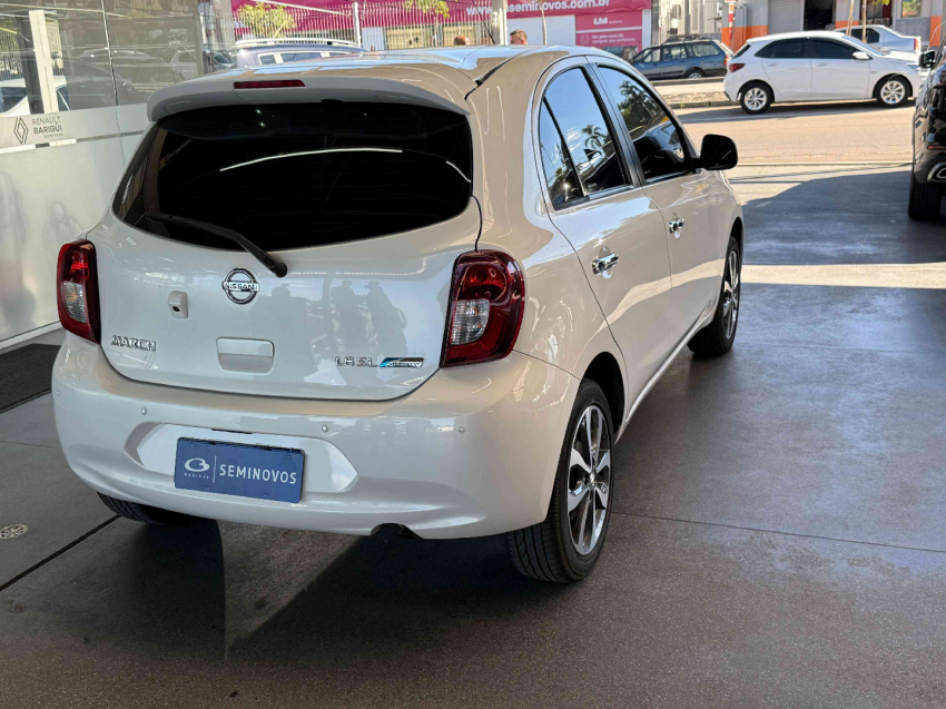 nissan march sl 1.6 16v cvt flexstart flex automatico4