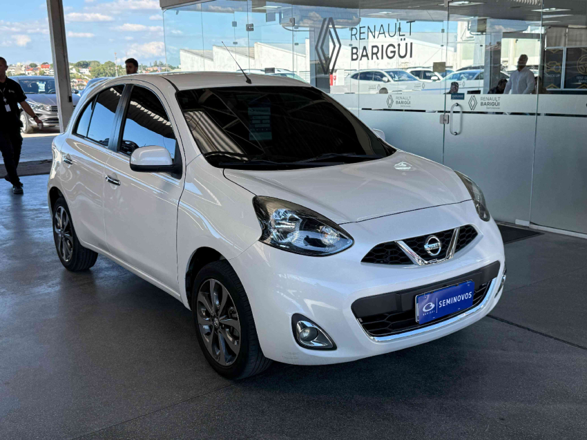 nissan march sl 1.6 16v cvt flexstart flex automatico2