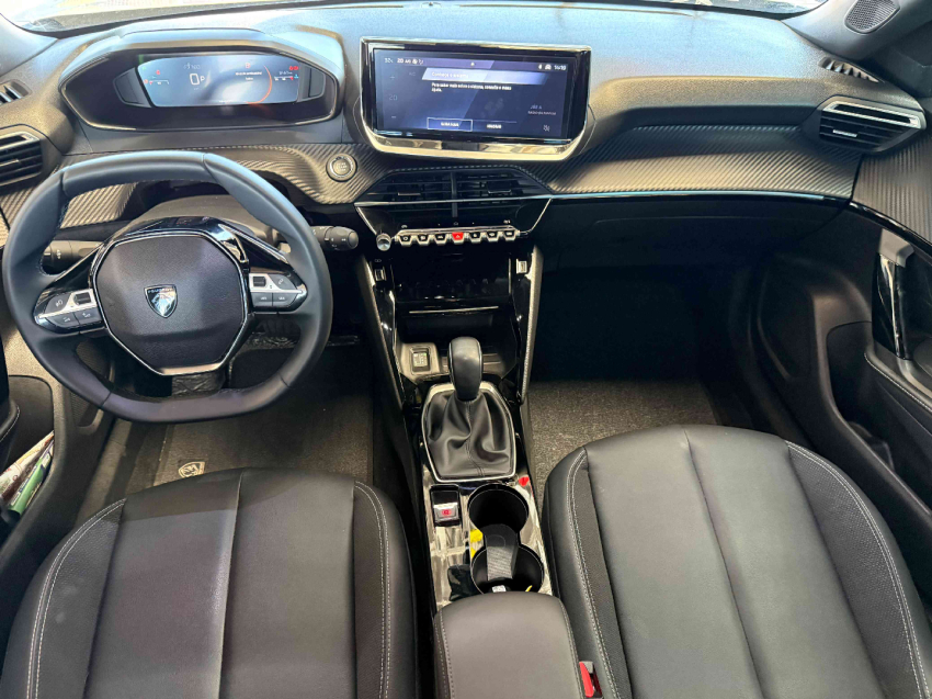 peugeot 2008 allure 1.0 t200 cvt flex automatico7