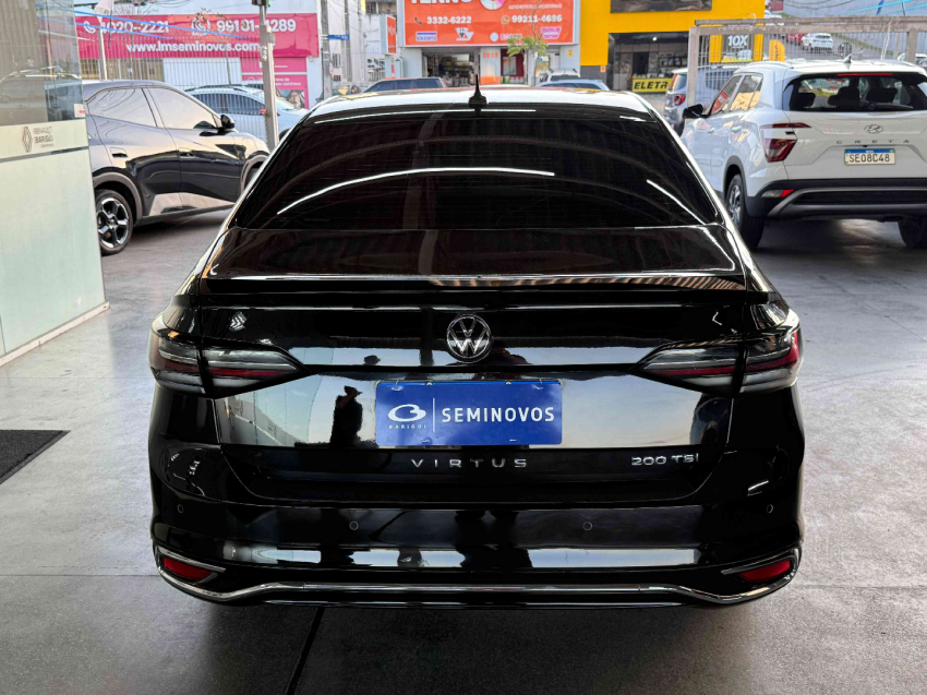 volkswagen virtus comfortline 200 1.0 12v tsi at6 flex automatico4