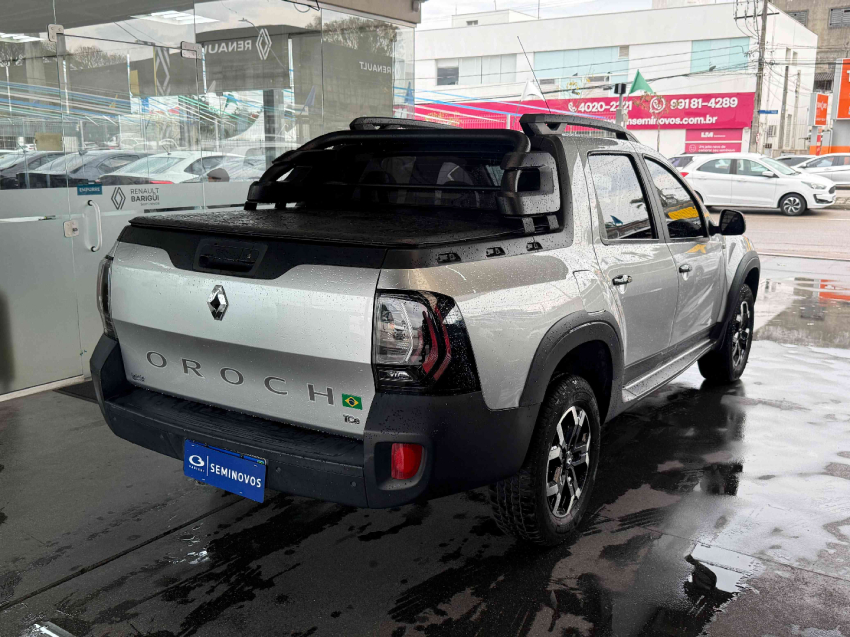 renault oroch outsider 1.3 16v at8 flex automatico3