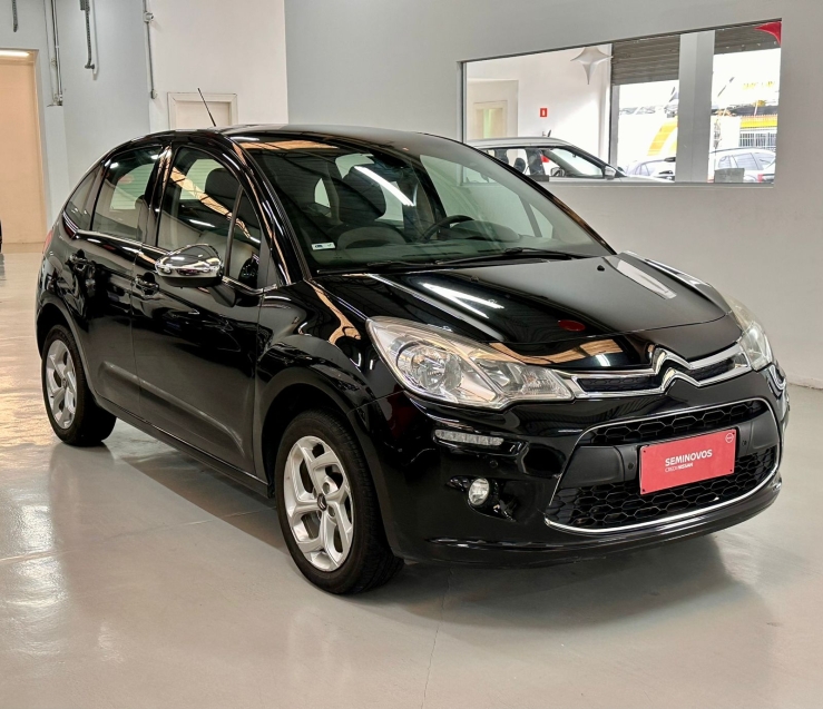 citroen c3 1.6 exclusive 16v flex 4p automatico 2017