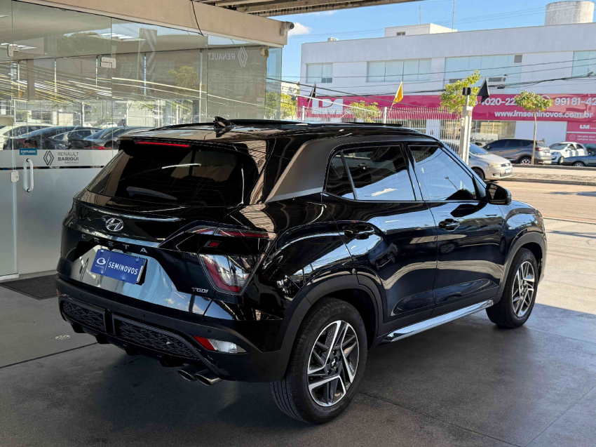 hyundai creta n line 1.0 12v t-gdi at flex automatico5