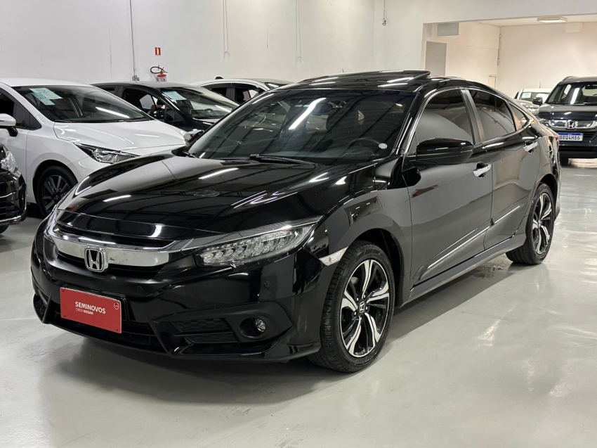 honda civic 1.5 16v turbo gasolina touring 4p cvt 2.0 flex automatico 20192