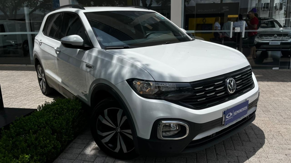 volkswagen t-cross 1.0 200 tsi total flex comfortline automatico 4p 20212