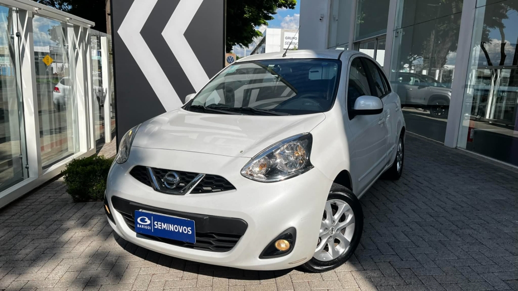 nissan march 1.6 sv 16v flexstart 4p manual flex 2018