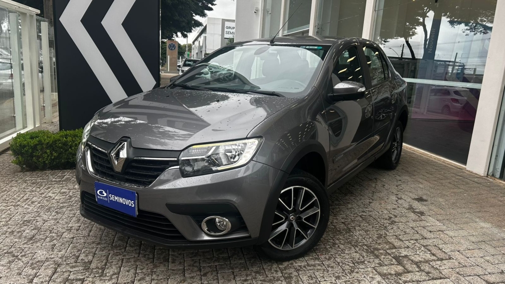 renault logan 1.6 16v sce flex iconic x-tronic 4p automatico 2020