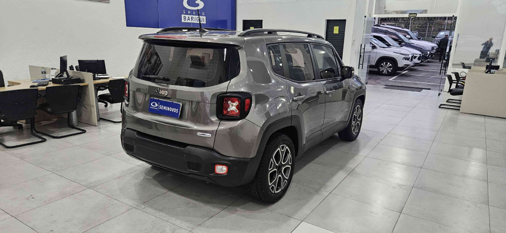 jeep renegade 1.8 16v flex longitude 4p automatico 201814
