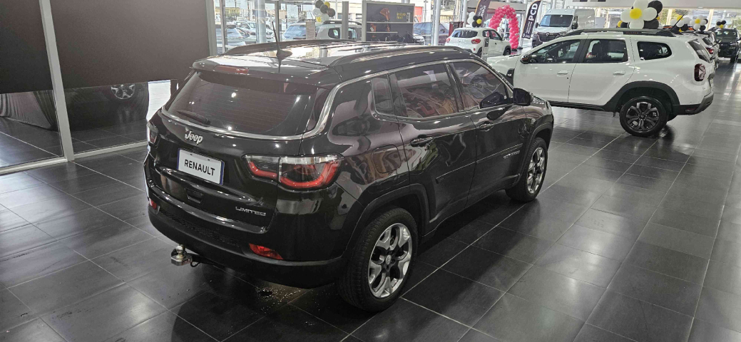 jeep compass 2.0 16v flex limited automatico 4p 2018