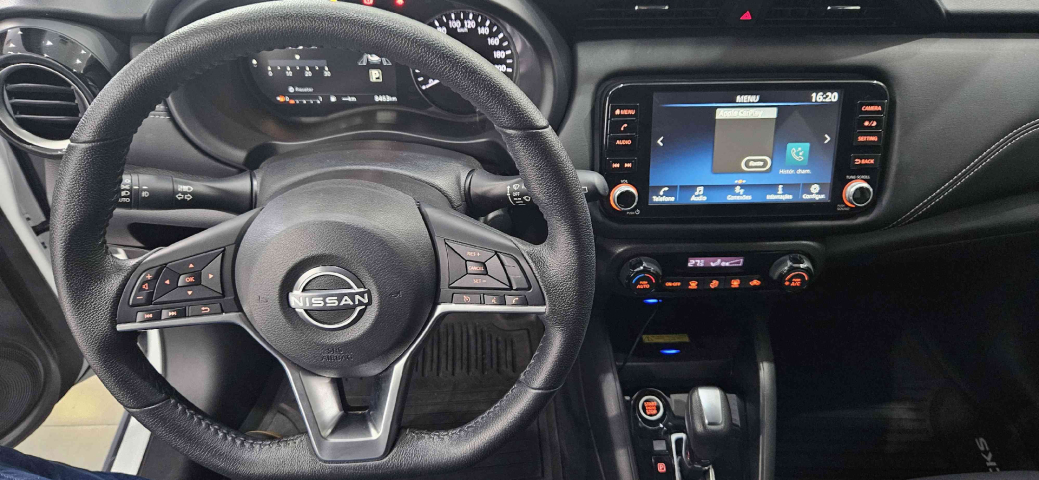 nissan kicks 1.6 16v flexstart exclusive xtronic flex 4p automatico 2024