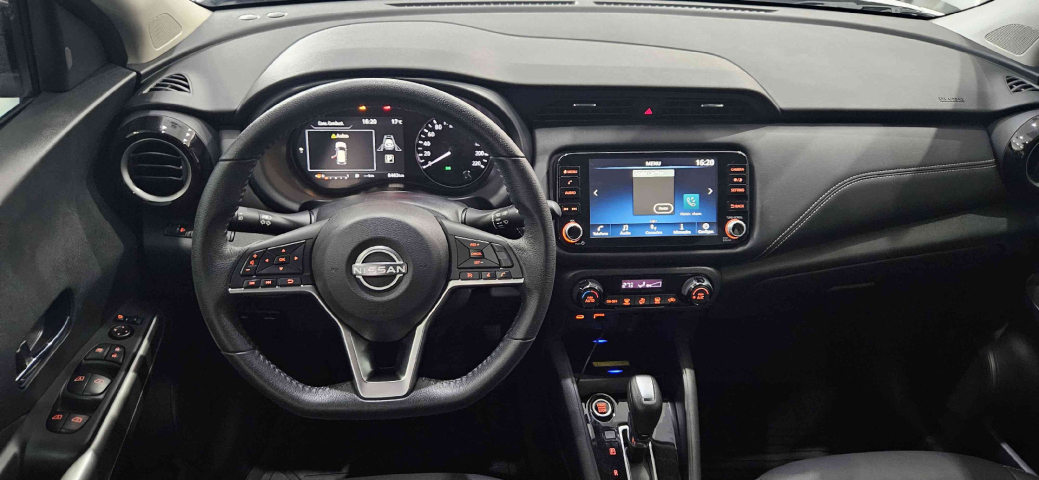nissan kicks 1.6 16v flexstart exclusive xtronic flex 4p automatico 2024