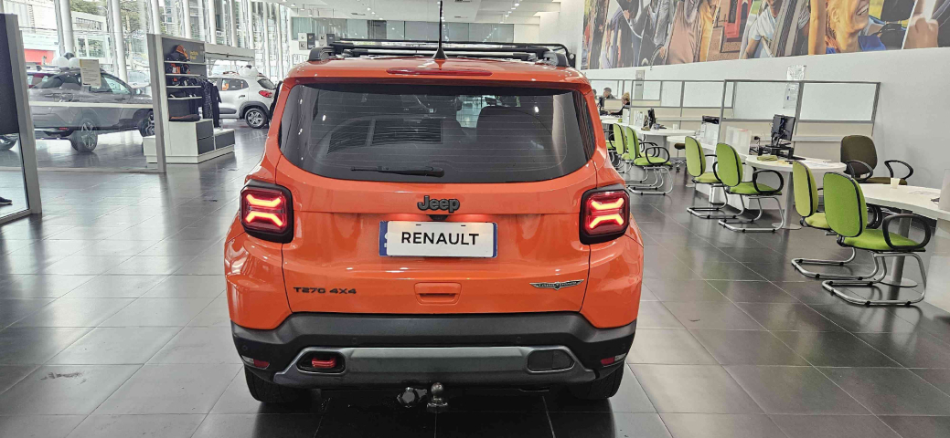 jeep renegade 1.3 t270 turbo flex trailhawk 4x4 at9 4p automatico 2023