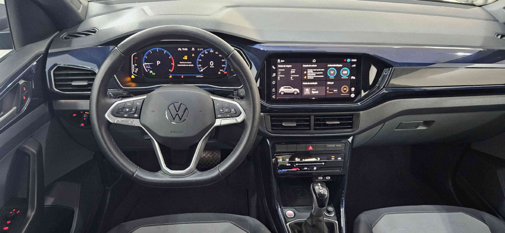 volkswagen t-cross 1.0 200 tsi total flex comfortline automatico 4p 2024