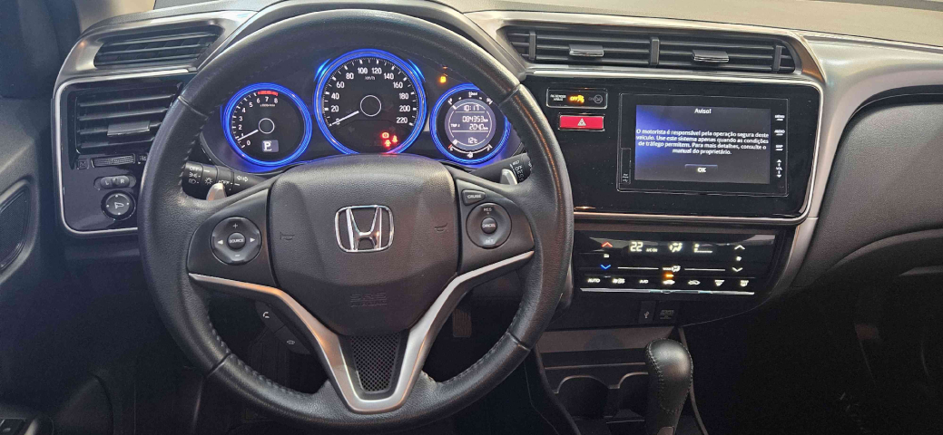 honda city 1.5 exl 16v flex 4p automatico 2017