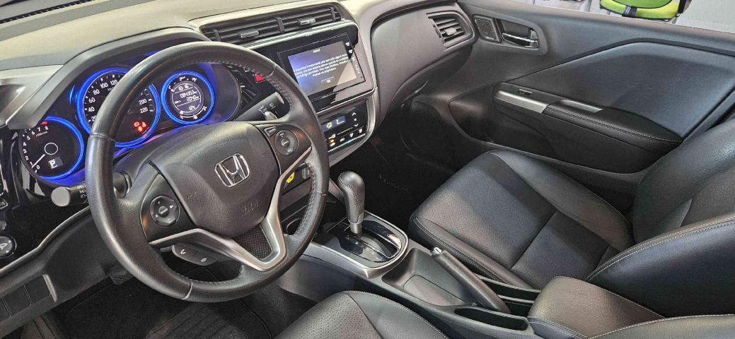 honda city 1.5 exl 16v flex 4p automatico 2017
