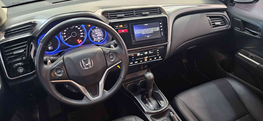 honda city 1.5 exl 16v flex 4p automatico 2017