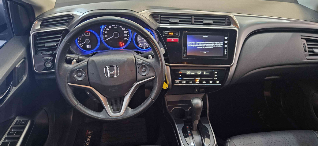 honda city 1.5 exl 16v flex 4p automatico 2017