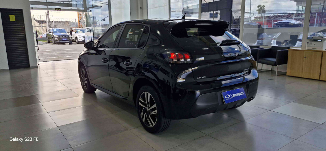 peugeot 208 1.0 turbo 200 flex griffe cvt 4p automatico 20245